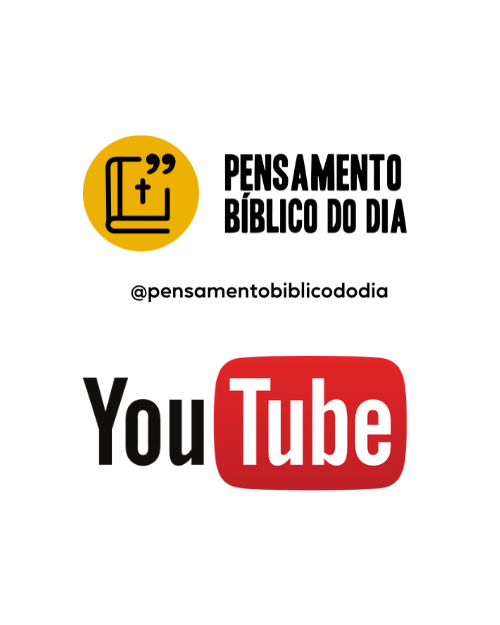 Pensamento Bíblico do Dia no Youtube